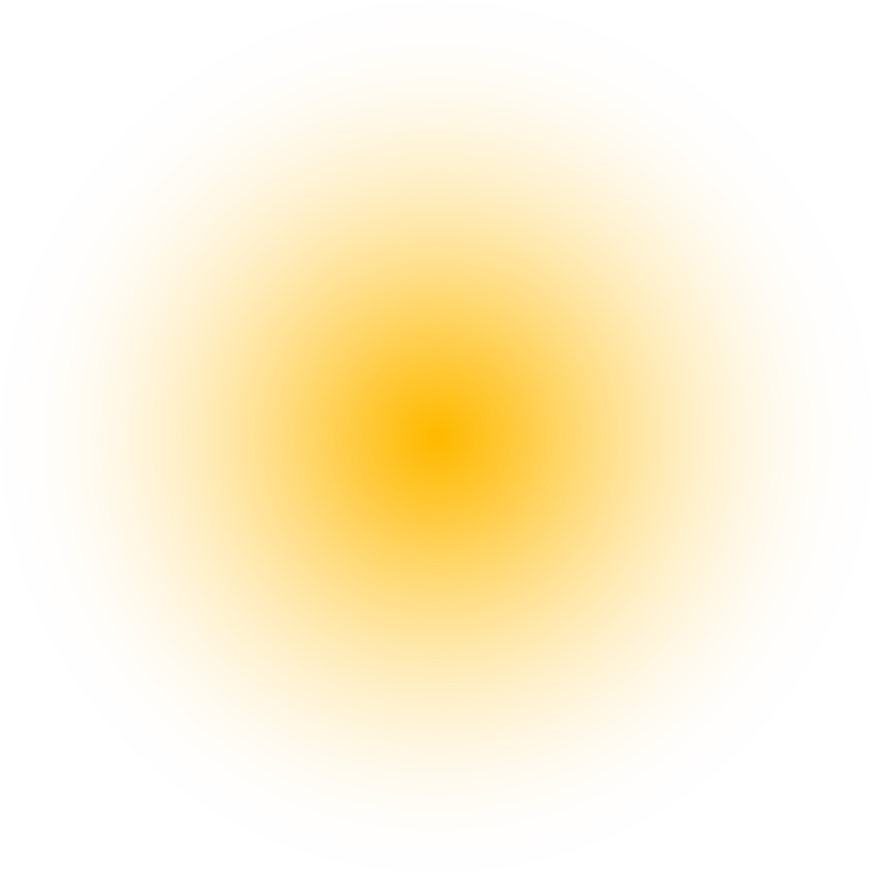 Yellow Blurred Gradient Circle